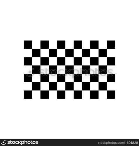 race flag illustration logo vector design