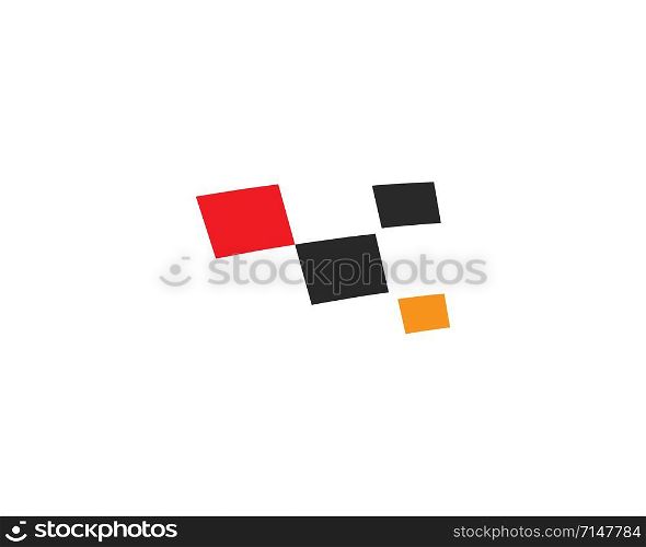 Race flag vector template