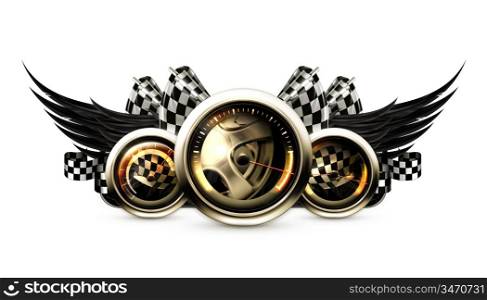 Racing emblem