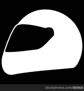 Racing helmet icon .. Racing helmet icon .