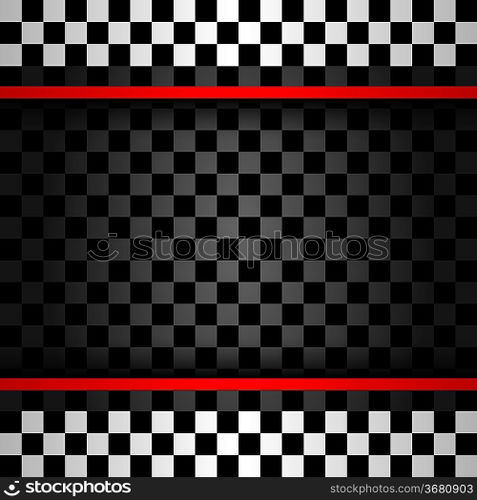 Racing square backdrop