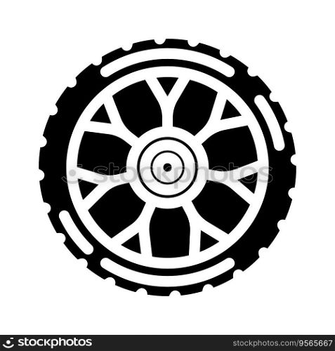 racing tires vehicle auto glyph icon vector. racing tires vehicle auto sign. isolated symbol illustration. racing tires vehicle auto glyph icon vector illustration