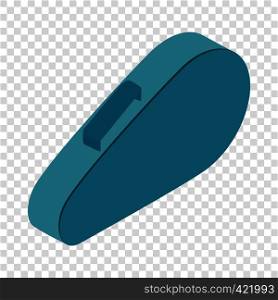 Racket cover isometric icon 3d on a transparent background vector illustration. Racket cover isometric icon