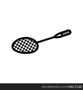 racket game badminton color icon vector. racket game badminton sign. isolated symbol illustration. racket game badminton color icon vector illustration