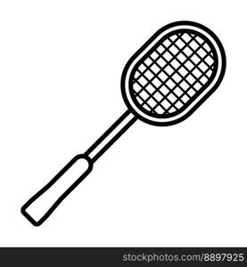 racket icon vector illustration logo design