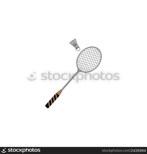 racket logo icon vector design template