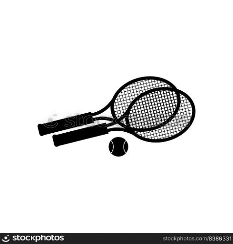 racket logo stock illustration design