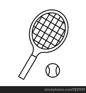 Racket tennis icon sport racket tennis isolated on white background. Racket tennis icon sport racket tennis isolated on white