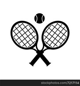 Racket tennis icon sport vector illustration isolated on white background. Racket tennis icon sport vector illustration isolated on white