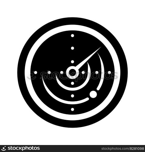 radar icon vector illustration logo design