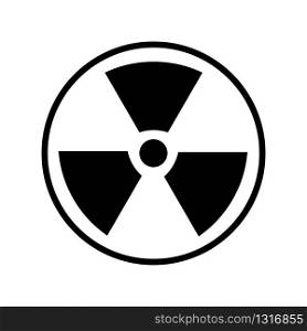 radiation icon design, flat style icon collection
