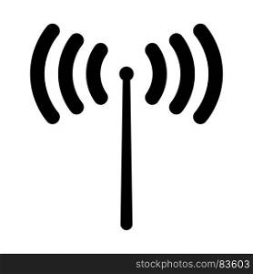 Radio signal icon .