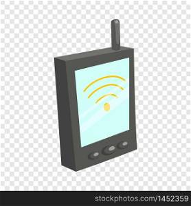 Radio transmitter icon. Cartoon illustration of transmitter vector icon for web design. Radio transmitter icon, cartoon style
