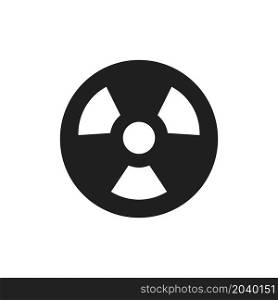 Radioactive icon vector design illustration