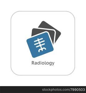 Radiology and Medical Services Icon. Flat Design. Isolated.. Radiology and Medical Services Icon. Flat Design.