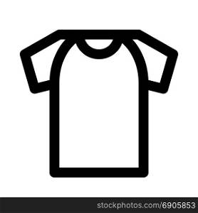 raglan t-shirt, icon on isolated background
