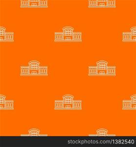 Railway station pattern vector orange for any web design best. Railway station pattern vector orange
