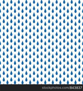 rain bakground with blue drops seamless, stock vector illustration
