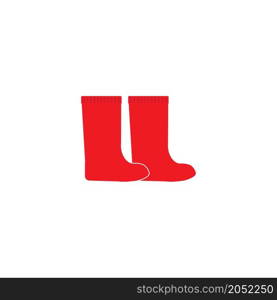 Rain boots icon vector illustration design template.