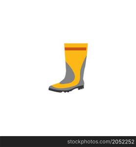 Rain boots icon vector illustration design template.
