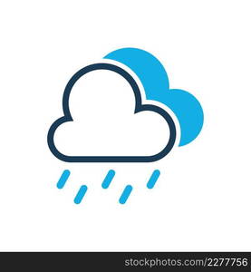 Rain icon vector design template