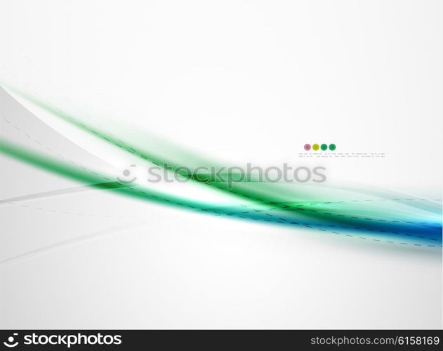 Rainbow color glossy silk elegant wave. Rainbow color glossy silk elegant wave. Vector abstract background