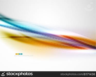 Rainbow color glossy silk elegant wave. Rainbow color glossy silk elegant wave. Vector abstract background