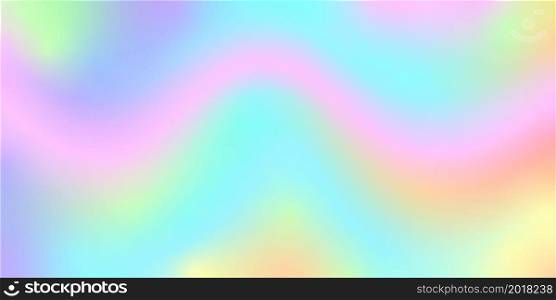 Rainbow fantasy background. Holographic illustration in pastel colors. Cute cartoon girly background. Bright multicolored sky. Vector illustration. Rainbow fantasy background. Holographic illustration in pastel colors. Cute cartoon girly background. Bright multicolored sky. Vector.