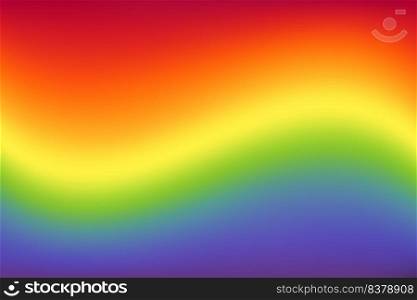 Rainbow fantasy background. Holographic wavy illustration. Bright multicolored sky. Vector. Rainbow fantasy background. Holographic wavy illustration. Bright multicolored sky. Vector.