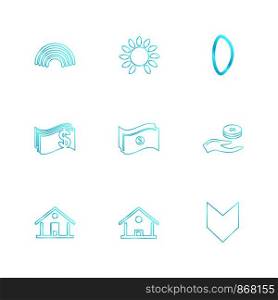 rainbow , flower , dollar, money , coin , home , ecology , sun , cloud , rain , weather , icon, vector, design, flat, collection, style, creative, icons , sky , pointer , mouse , tree , enviroment , cloudy,icon, vector, design, flat, collection, style, creative, icons