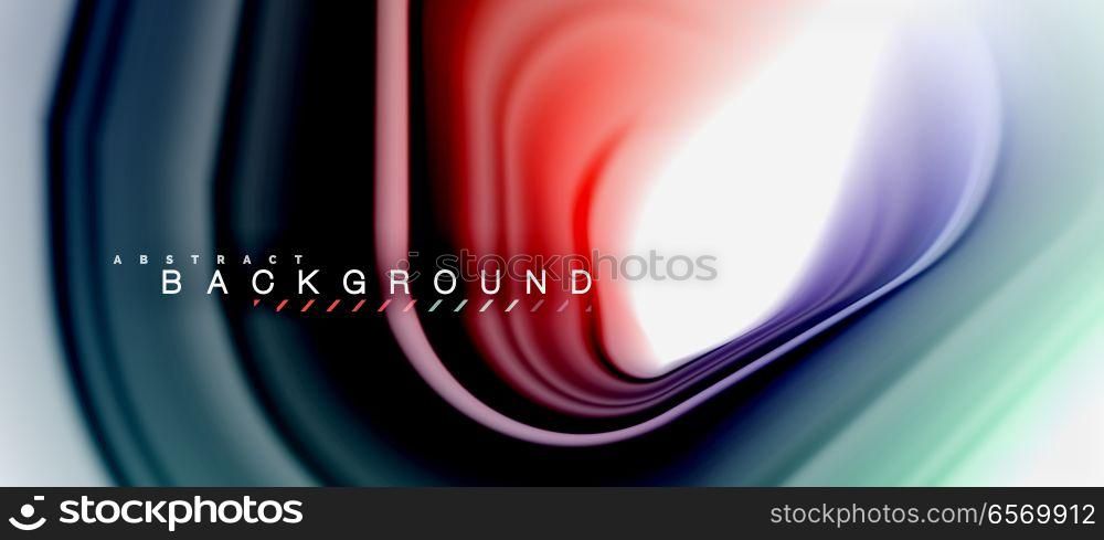 Rainbow fluid abstract swirl shape, twisted liquid colors design, colorful marble or plastic wavy texture background, multicolored template for business or technology presentation or web brochure cover design, wallpaper. Rainbow fluid abstract swirl shape, twisted liquid colors design, colorful marble or plastic wavy texture background, multicolored template for business or technology presentation or web brochure cover design, wallpaper. Vector illustration