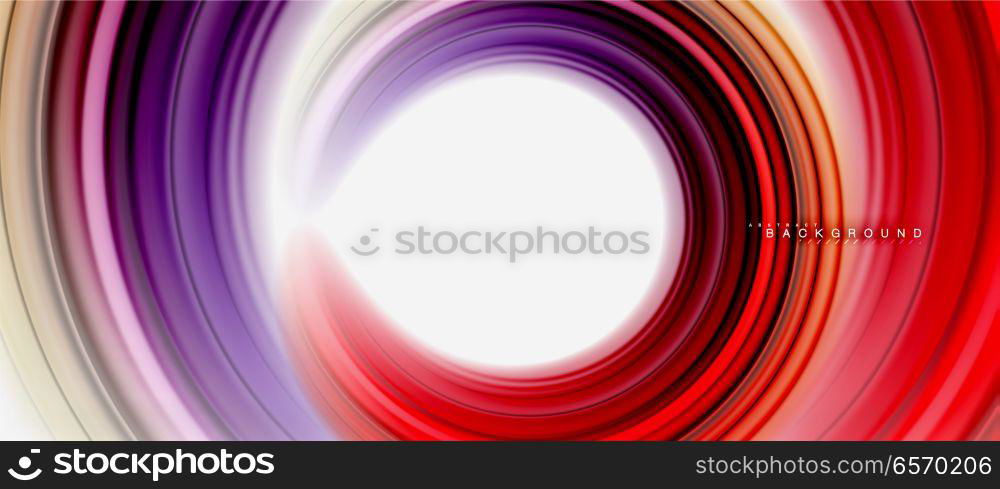 Rainbow fluid abstract swirl shape, twisted liquid colors design, colorful marble or plastic wavy texture background, multicolored template for business or technology presentation or web brochure cover design, wallpaper. Rainbow fluid abstract swirl shape, twisted liquid colors design, colorful marble or plastic wavy texture background, multicolored template for business or technology presentation or web brochure cover design, wallpaper. Vector illustration