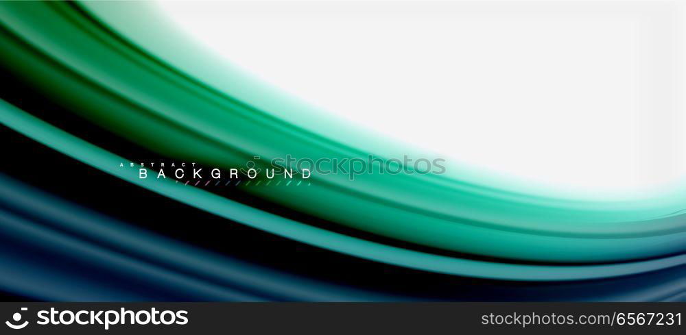 Rainbow fluid colors abstract background twisted liquid design, colorful marble or plastic wavy texture backdrop, multicolored template for business or technology presentation or web brochure cover layout, wallpaper. Rainbow fluid colors abstract background twisted liquid design, colorful marble or plastic wavy texture backdrop, multicolored template for business or technology presentation or web brochure cover layout, wallpaper. Vector illustration