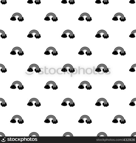 Rainbow LGBT pattern seamless in simple style vector illustration. Rainbow LGBT pattern vector