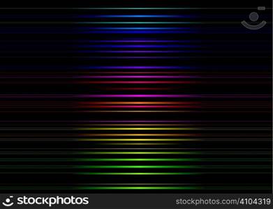 Rainbow neon stripped illustrated background image ideal desktop