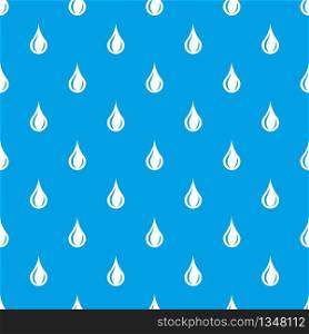 Raindrop pattern vector seamless blue repeat for any use. Raindrop pattern vector seamless blue