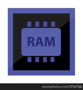 ram flat icon