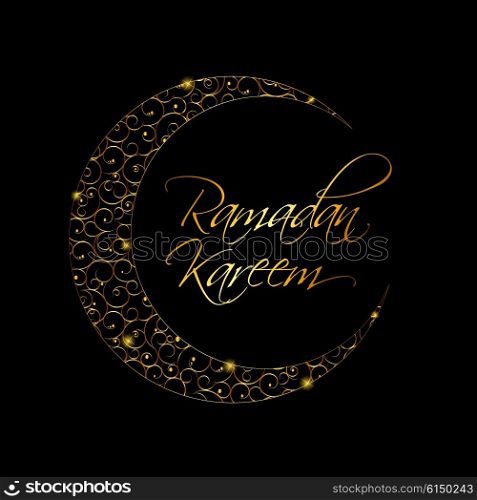 Ramadan Kareem Background Design. Vector Illustration EPS10. Ramadan Kareem Background Design. Vector Illustration