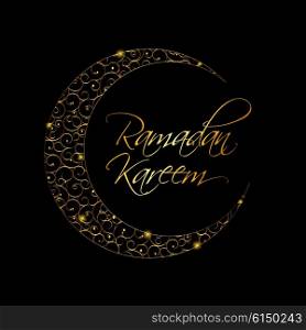 Ramadan Kareem Background Design. Vector Illustration EPS10. Ramadan Kareem Background Design. Vector Illustration