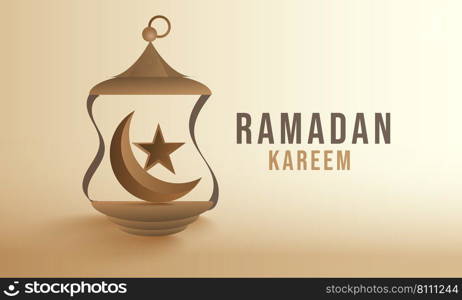 Ramadan kareem greeting Royalty Free Vector Image
