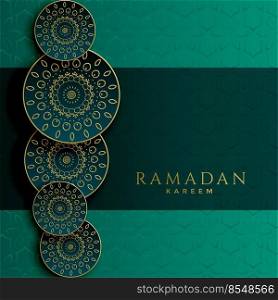 ramadan kareem islamic decorative pattern design