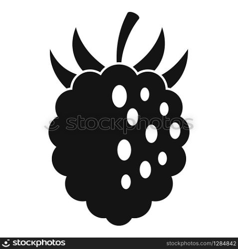 Raspberry fazz icon. Simple illustration of raspberry fazz vector icon for web design isolated on white background. Raspberry fazz icon, simple style
