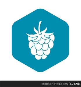 Raspberry or blackberry icon. Simple illustration of raspberry or blackberry vector icon for web. Raspberry or blackberry icon, simple style