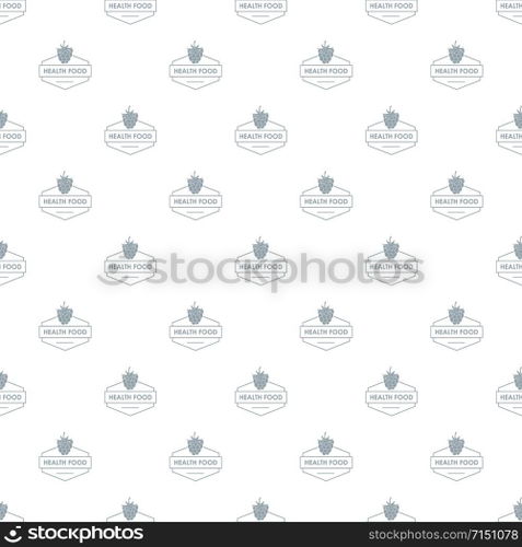 Raspberry pattern vector seamless repeat for any web design. Raspberry pattern vector seamless