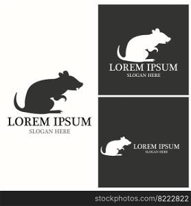 Rat icon and symbol vector illustration