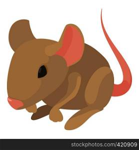 Rat icon. Cartoon illustration of rat vector icon for web. Rat icon, cartoon style