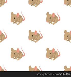 Rat pattern seamless background texture repeat wallpaper geometric vector. Rat pattern seamless vector