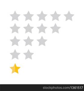 Rating golden stars. Feedback, reputation and quality concept. Customer review concept. Vector. Customer review concept. Vector. Rating golden stars. Feedback, reputation and quality concept.