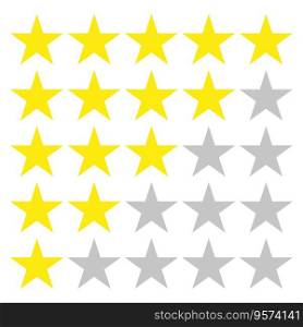 rating stars set. Vector illustration. EPS 10. Stock image.. rating stars set. Vector illustration. EPS 10.