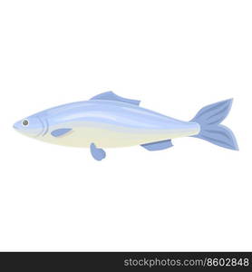 Herring store icon cartoon vector. Sea fish. Aquatic product. Herring ...